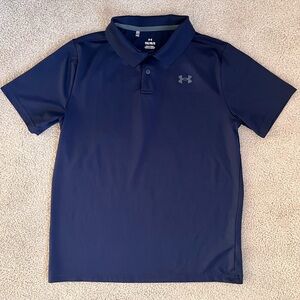Under Armour Boy’s Dark Blue Polo
